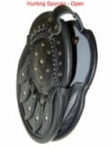 Sporran - Black Leather hunting