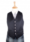 Kilt Vest - BLACK OR NAVY BARATHEA - stock sizes
