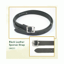 Black Leather Sporran Strap