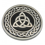 buckle - for trousers.  Trinity