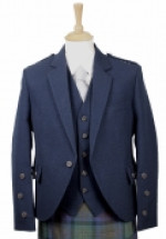 Kilt Jacket- Navy Blue  Arrochar Tweed